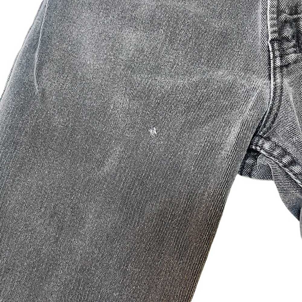 Women’s vintage Gap mid rise black gray denim boo… - image 4