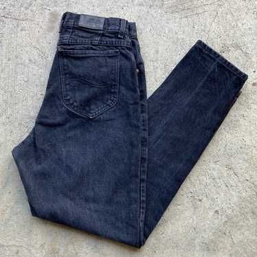 Vintage BLACK lee brand 90s Y2k jeans black denim pants jeans
