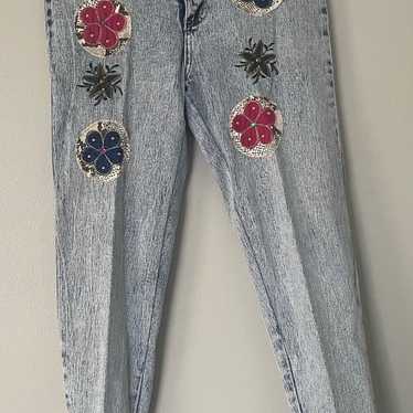 Vintage 80's Acid Wash Jeans - image 1
