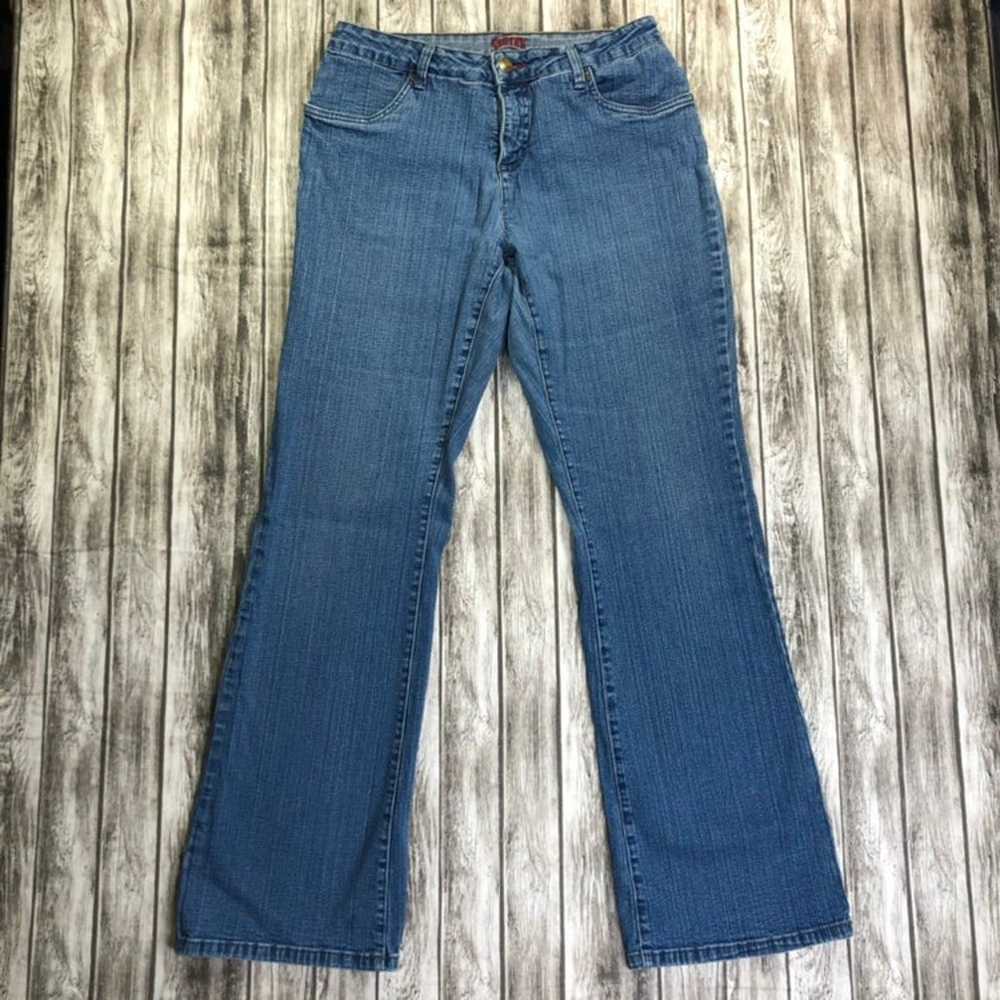 Smiths Dungarees Vintage Bootcut Jeans W - image 1