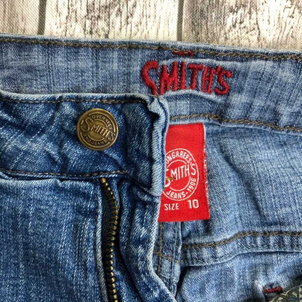 Smiths Dungarees Vintage Bootcut Jeans W - image 5