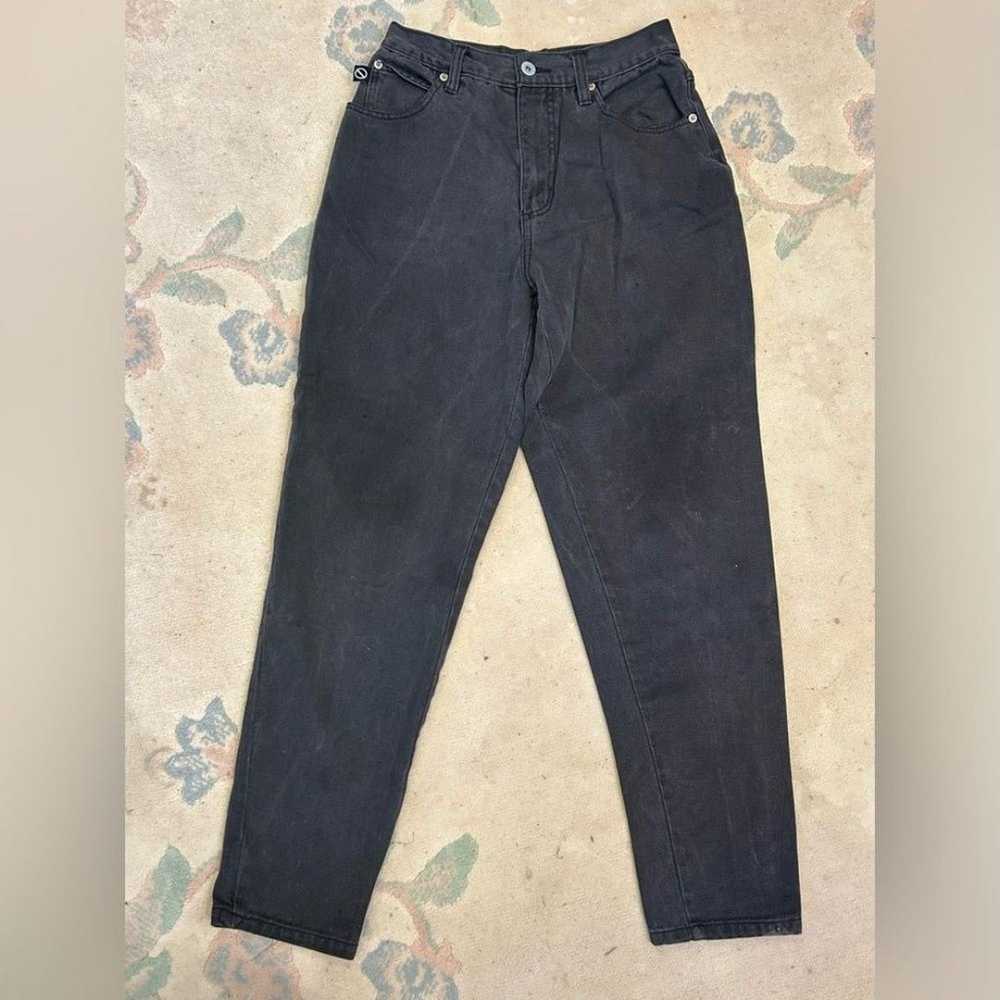 Vintage Black High Waisted Mom Jeans by No Excuse… - image 4