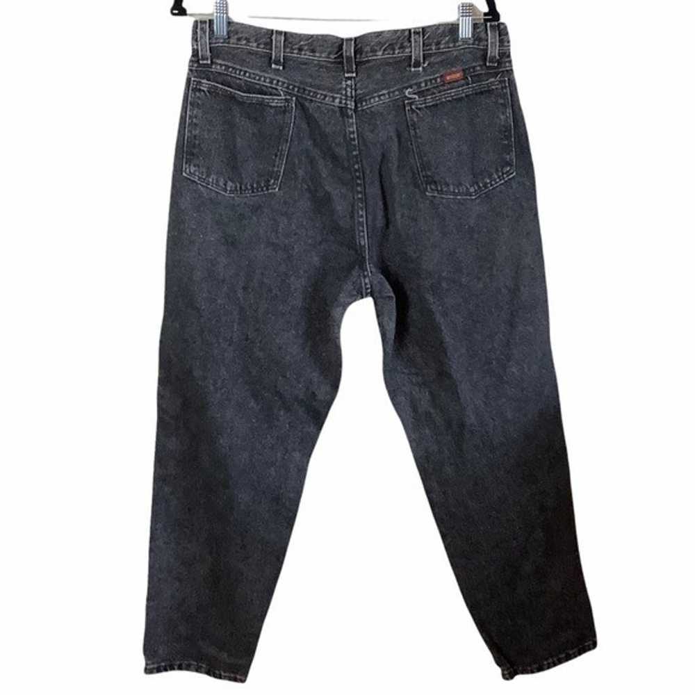 Women's Vintage Rustler Stonewash High Waisted Bl… - image 2