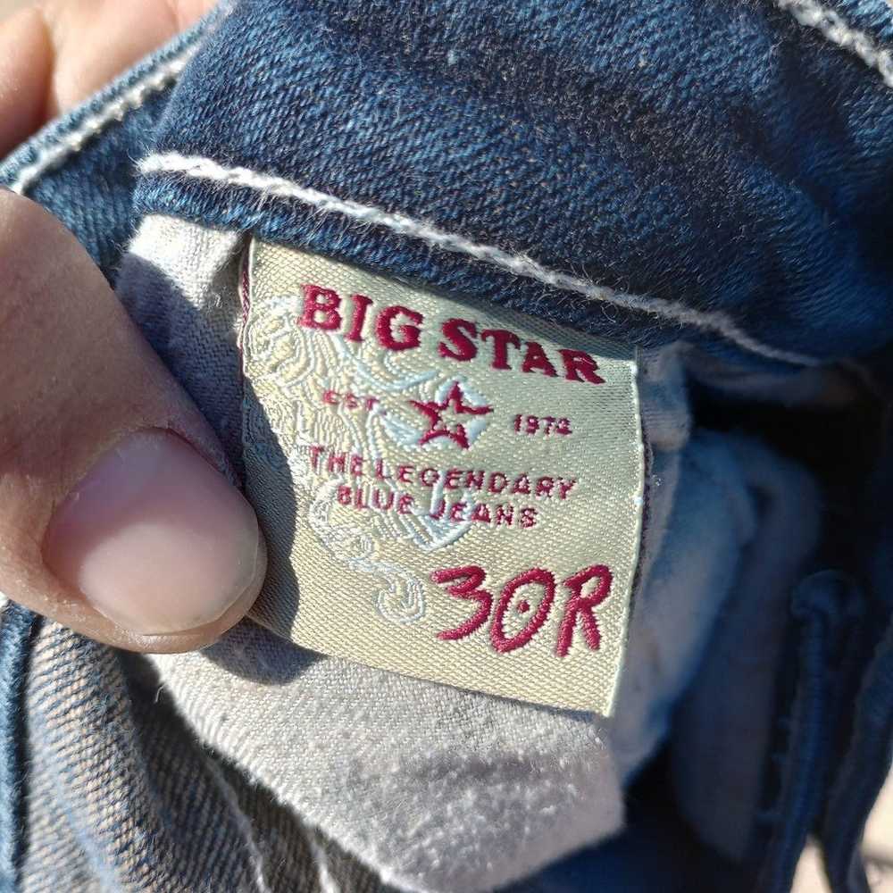 Y2K Women's big star jenae denim jeans size 30R - image 9