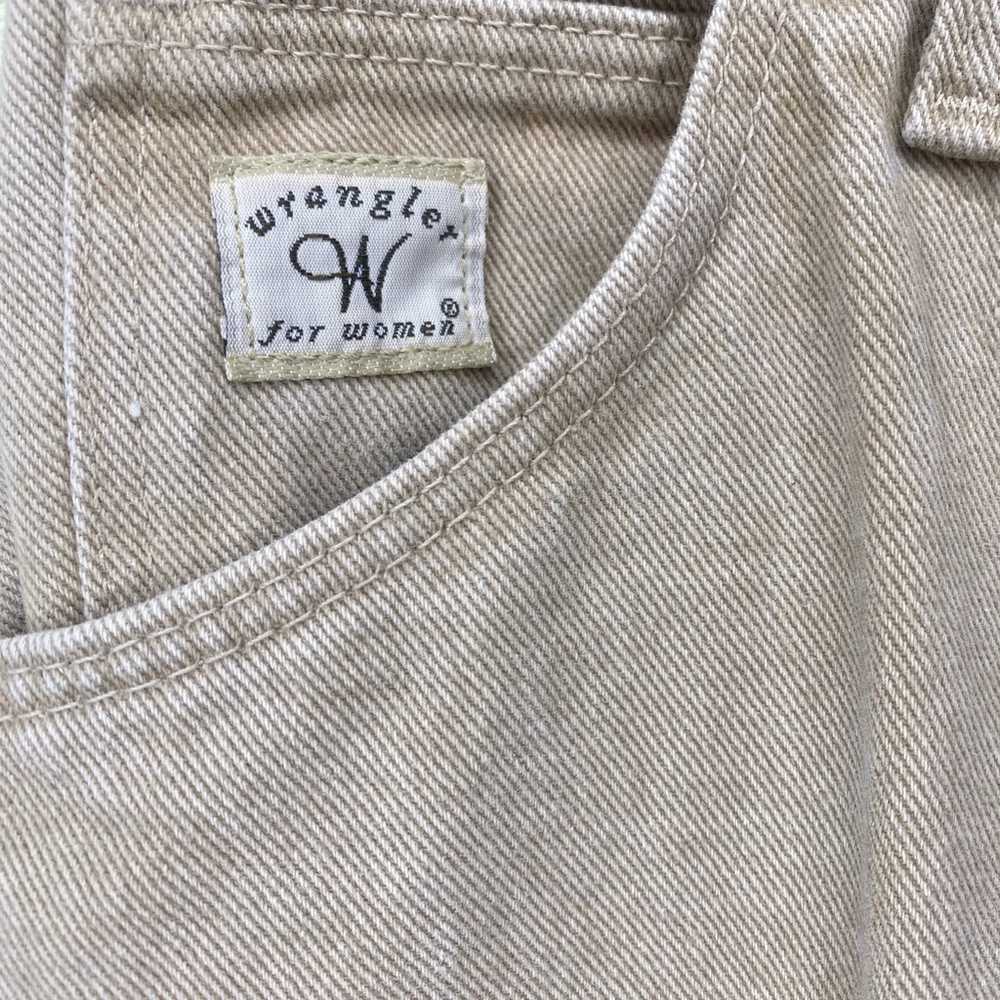 Vintage Wrangler For Women Mom Jeans Khaki Denim … - image 3
