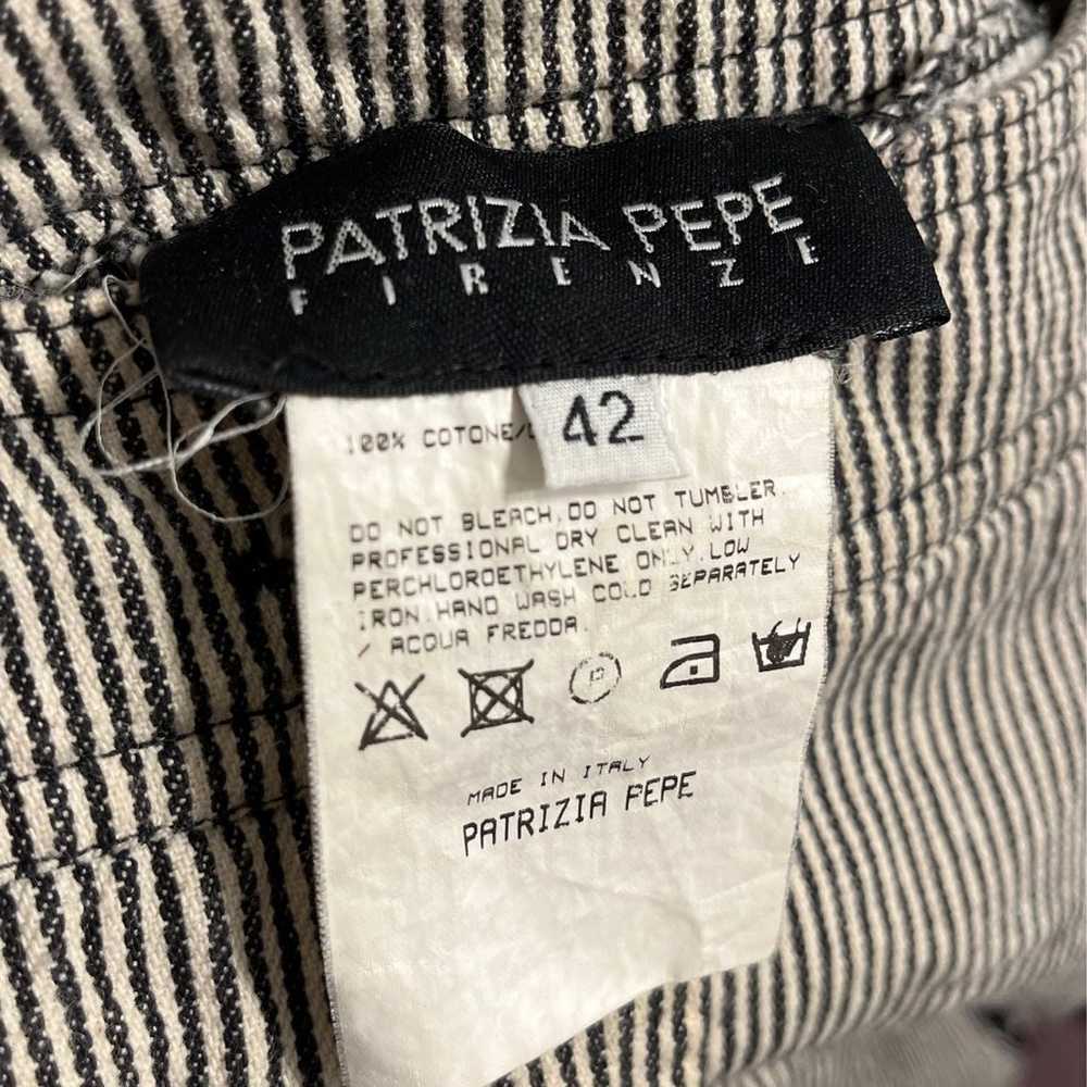 Vintage Y2K Patrizia Pepe pinstripe jeans - image 4
