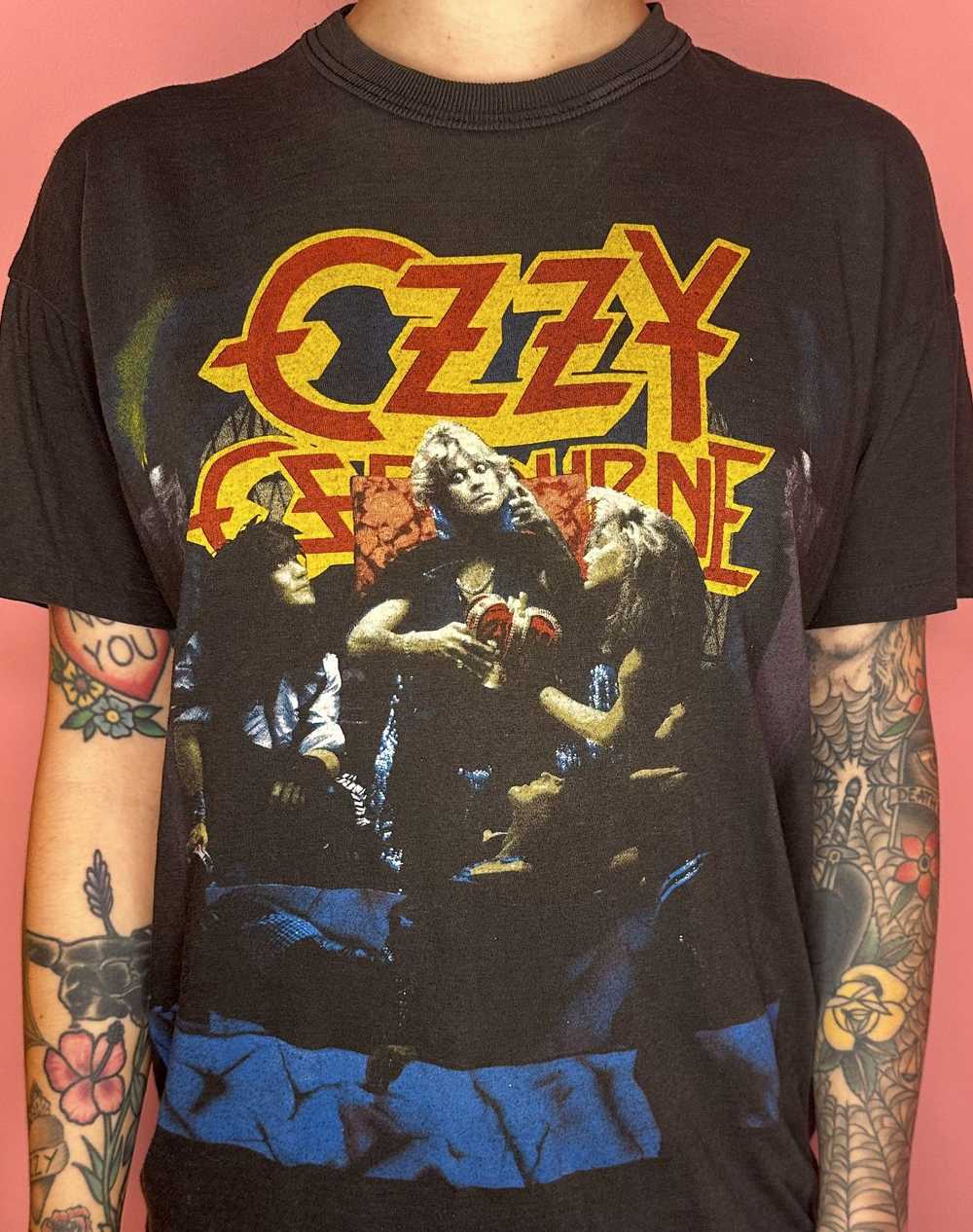 Band Tees Ozzy Osbourne 1984 Tour shirt - image 1