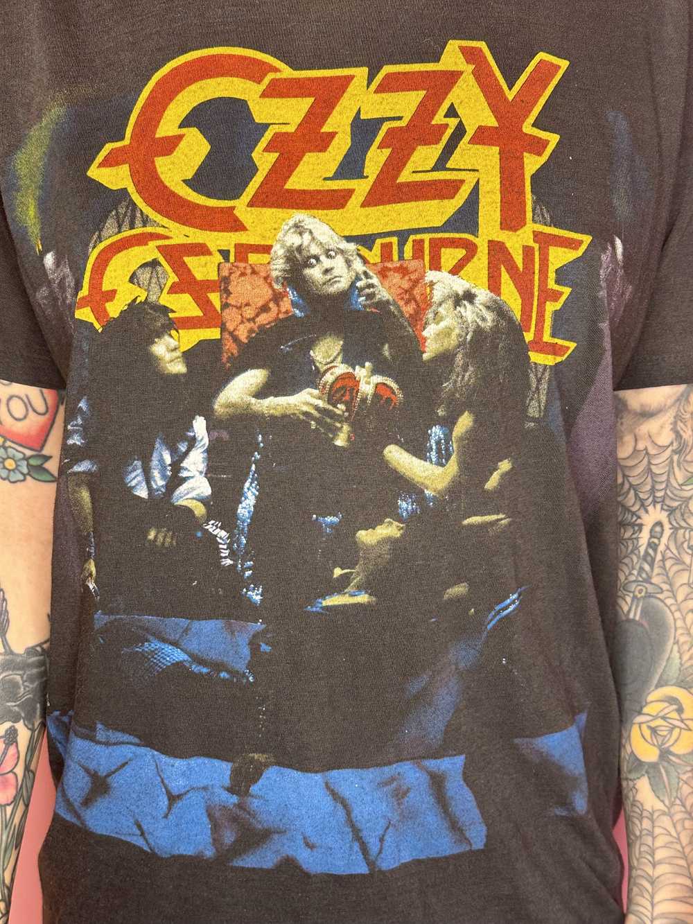 Band Tees Ozzy Osbourne 1984 Tour shirt - image 3