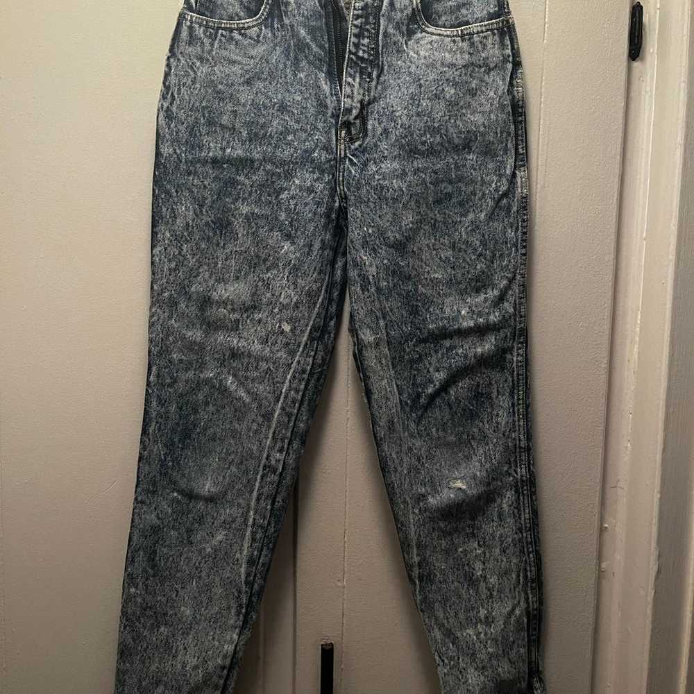 80s acid wash Rio jeans - image 1