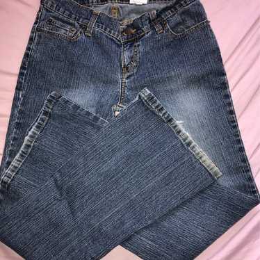 Flared pockets jeans