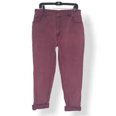 Vintage maroon denim jeans - Gem