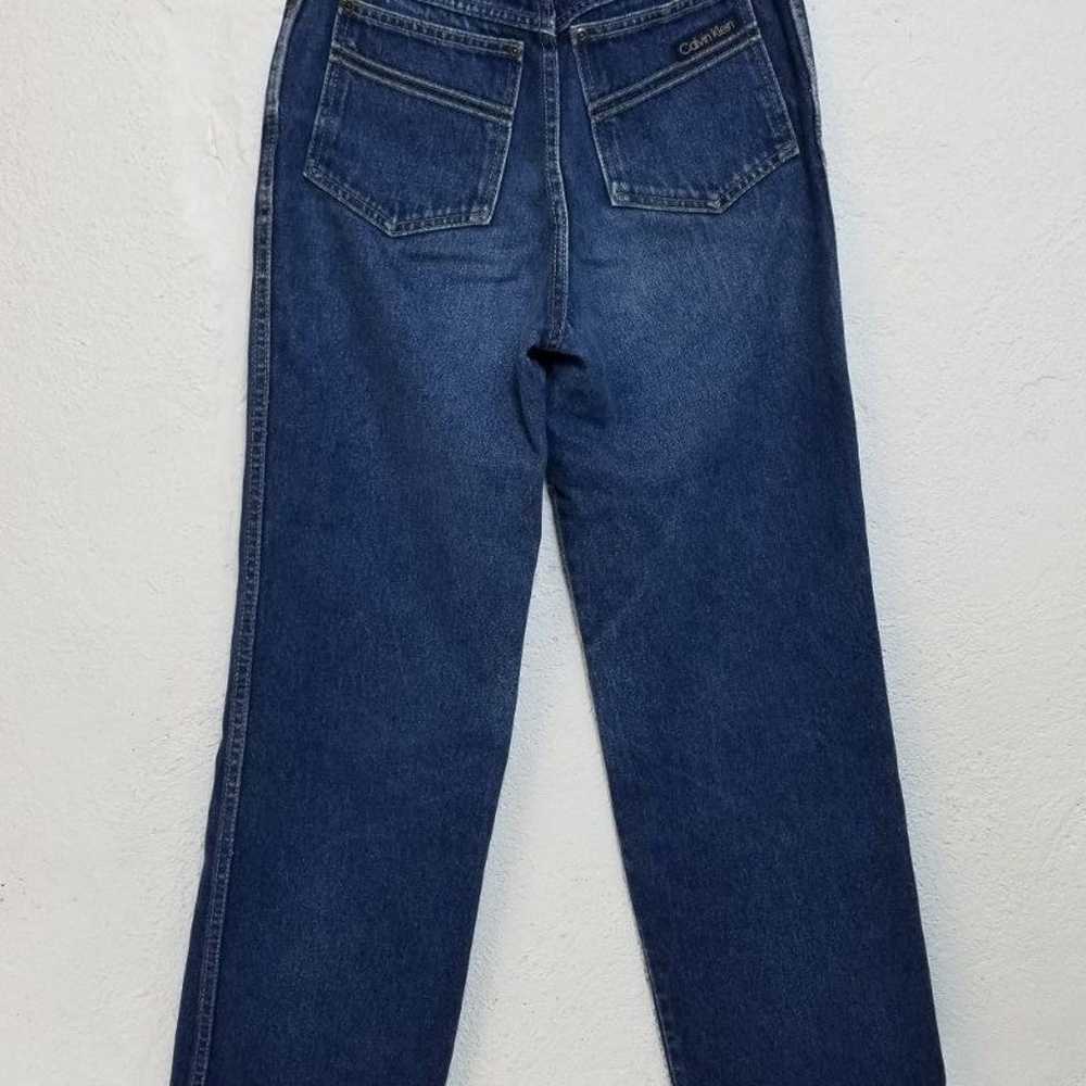 Calvin Klein VTG High Waist size 8 jeans - image 1