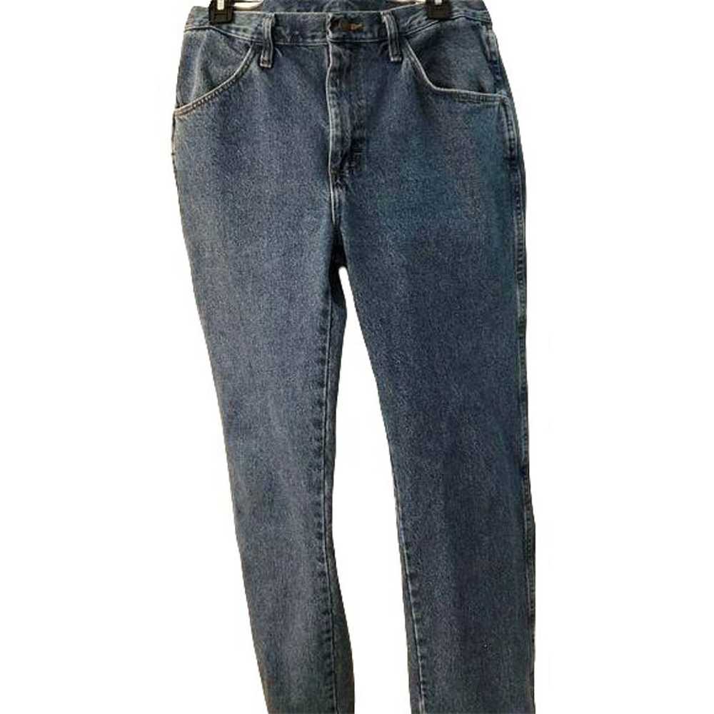 Rustler Jeans Womens Size 33x30 Vintage Denim Blu… - image 1