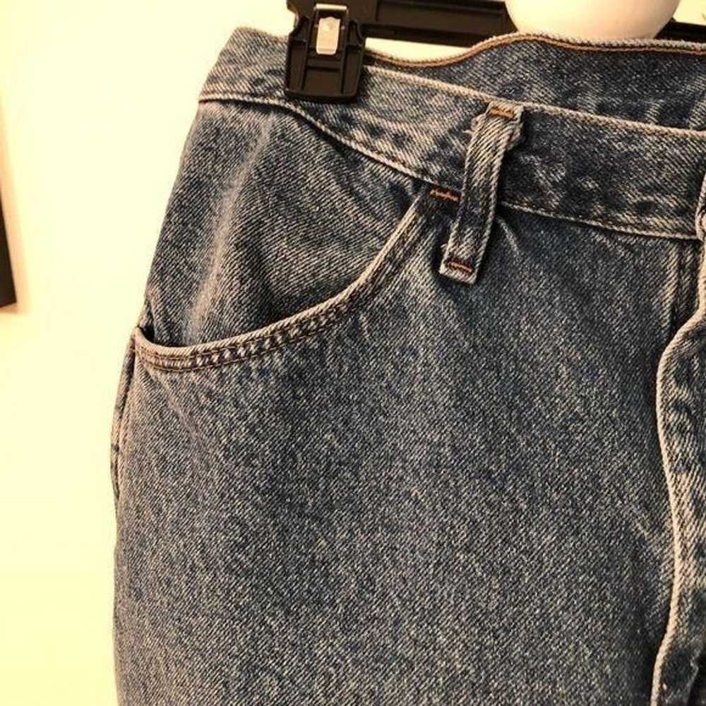 Rustler Jeans Womens Size 33x30 Vintage Denim Blu… - image 7