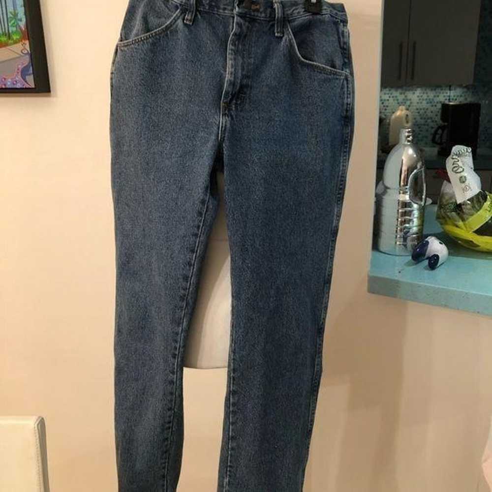Rustler Jeans Womens Size 33x30 Vintage Denim Blu… - image 8