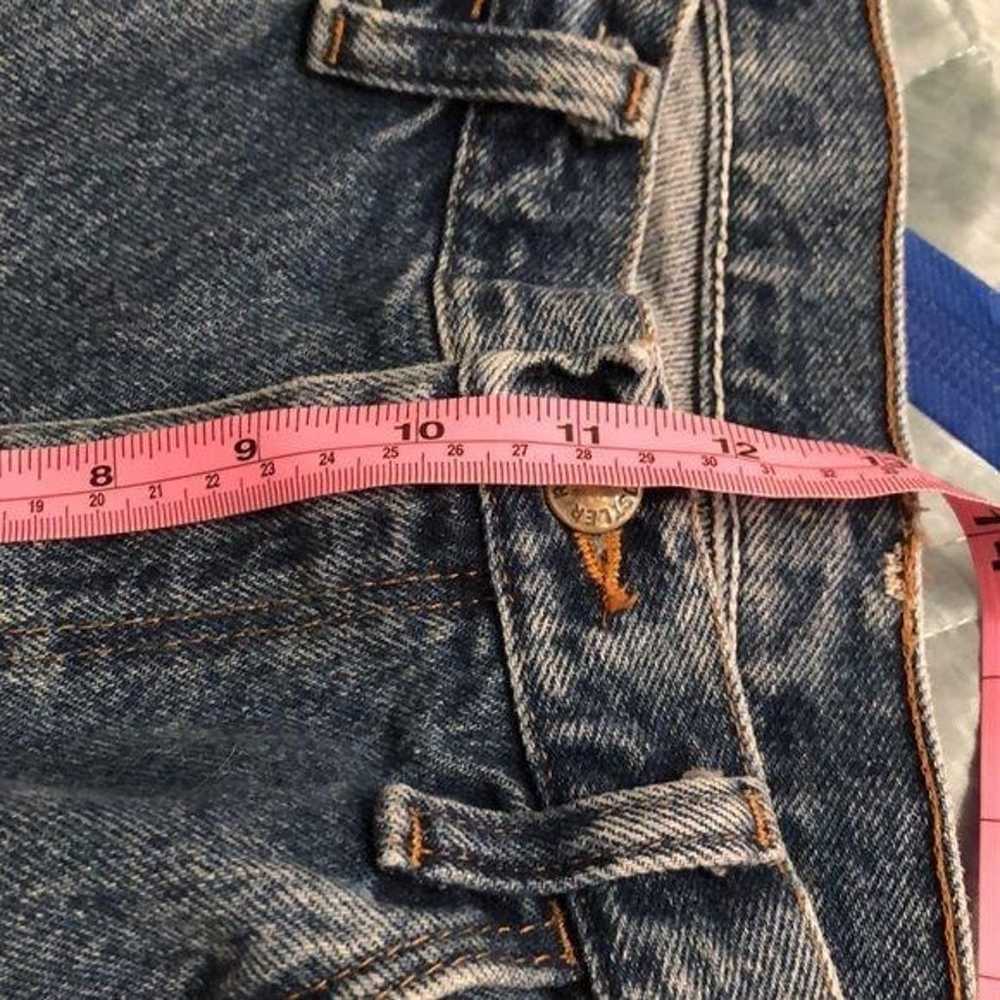 Rustler Jeans Womens Size 33x30 Vintage Denim Blu… - image 9