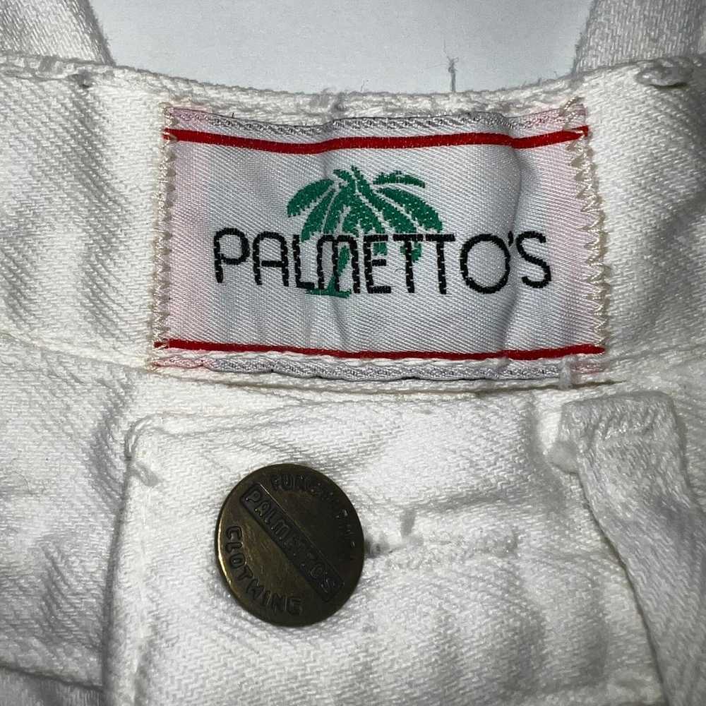 Vintage Palmetto’s White High Rise Tapered Mom Je… - image 3