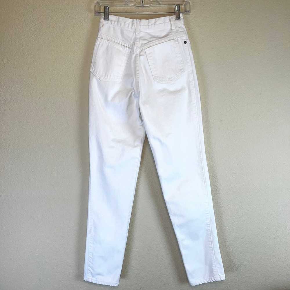 Vintage Palmetto’s White High Rise Tapered Mom Je… - image 9