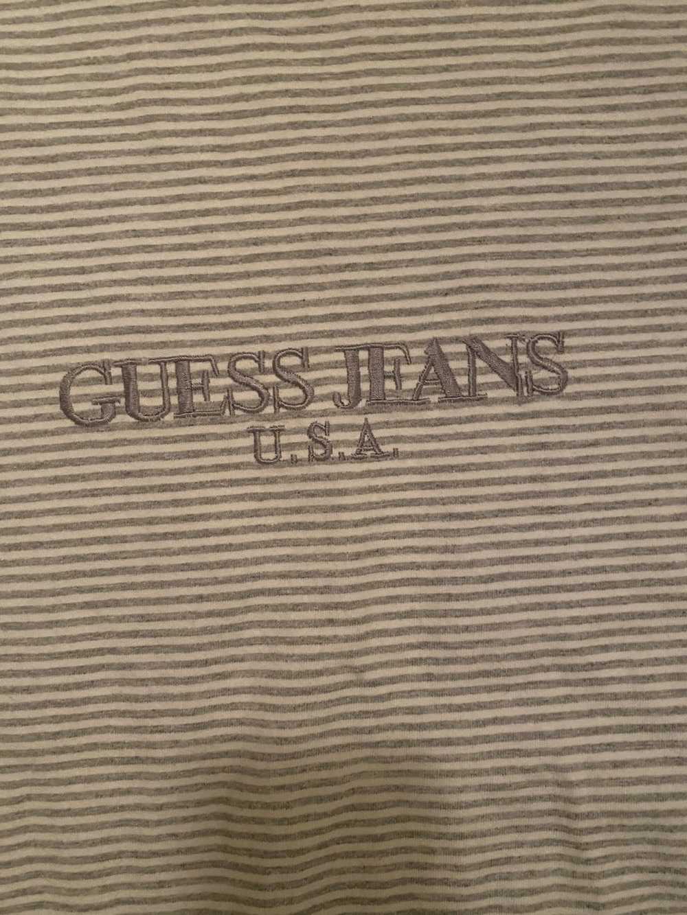 Guess Vintage 90s guess striped t shirt - image 2