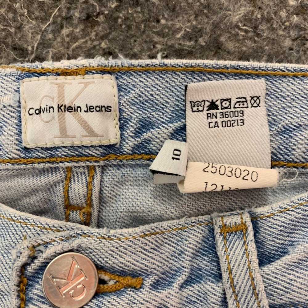 Vintage 90s Calvin Klein Jeans 10 - image 6