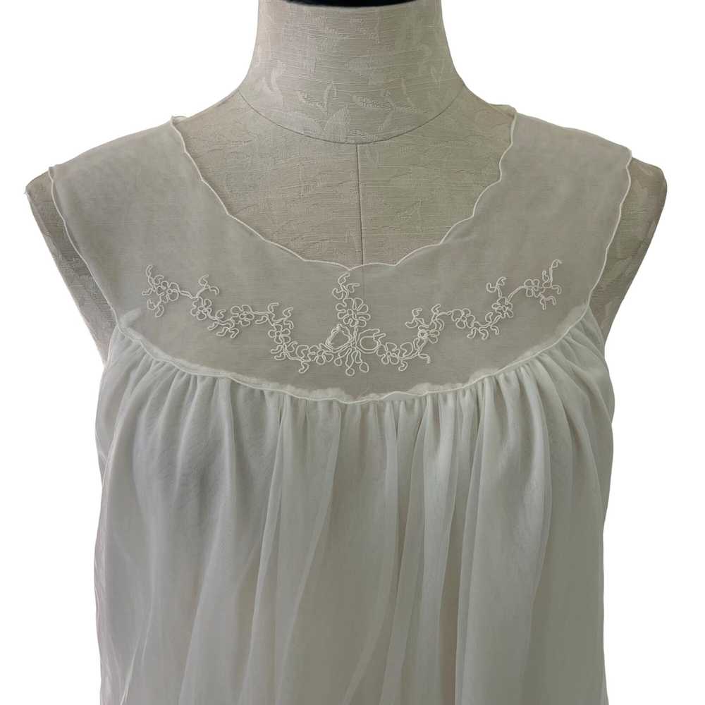 Vintage Intimidad Vintage Womens Nightgown Size S… - image 4
