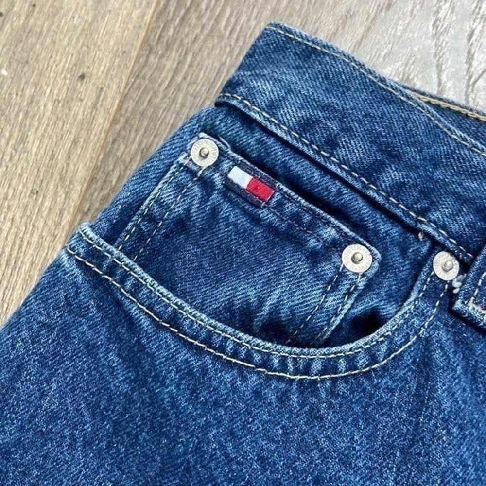 Y2K Tommy Hilfiger High Rise Mom Jeans Women's Wa… - image 6