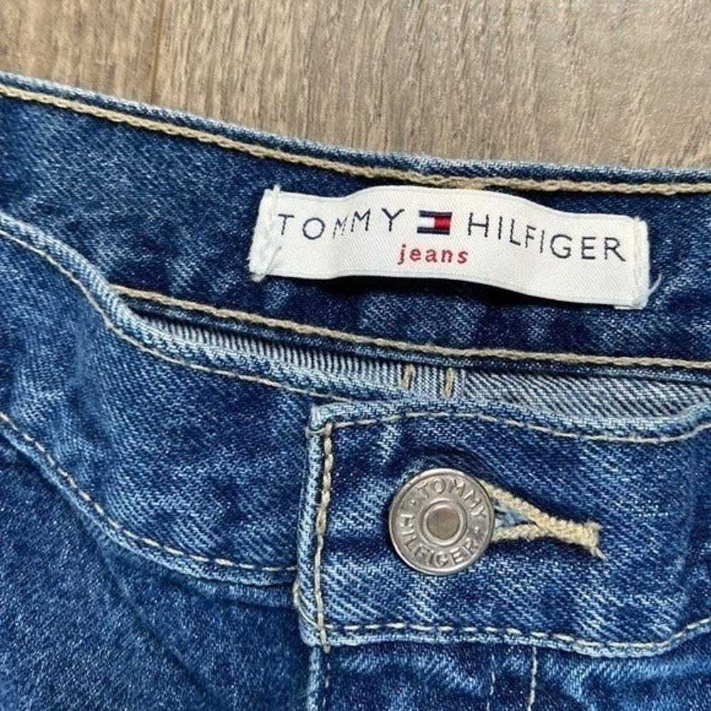 Y2K Tommy Hilfiger High Rise Mom Jeans Women's Wa… - image 7