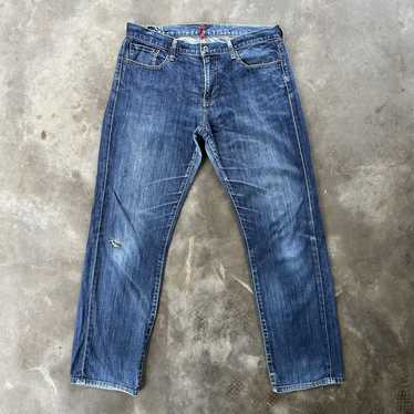 Distressed Denim × Japanese Brand × Jean W35 Vint… - image 1