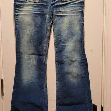 Vintage corduroy flare leg jeans women's size 26 - image 1