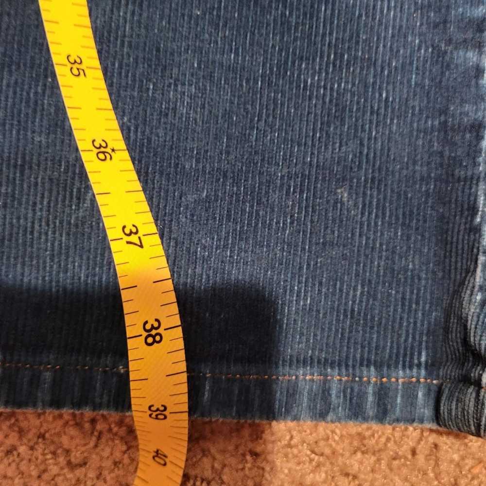 Vintage corduroy flare leg jeans women's size 26 - image 7