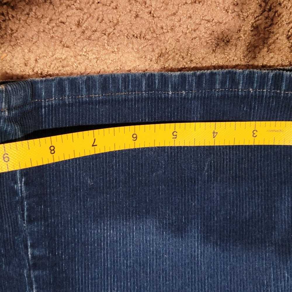 Vintage corduroy flare leg jeans women's size 26 - image 8
