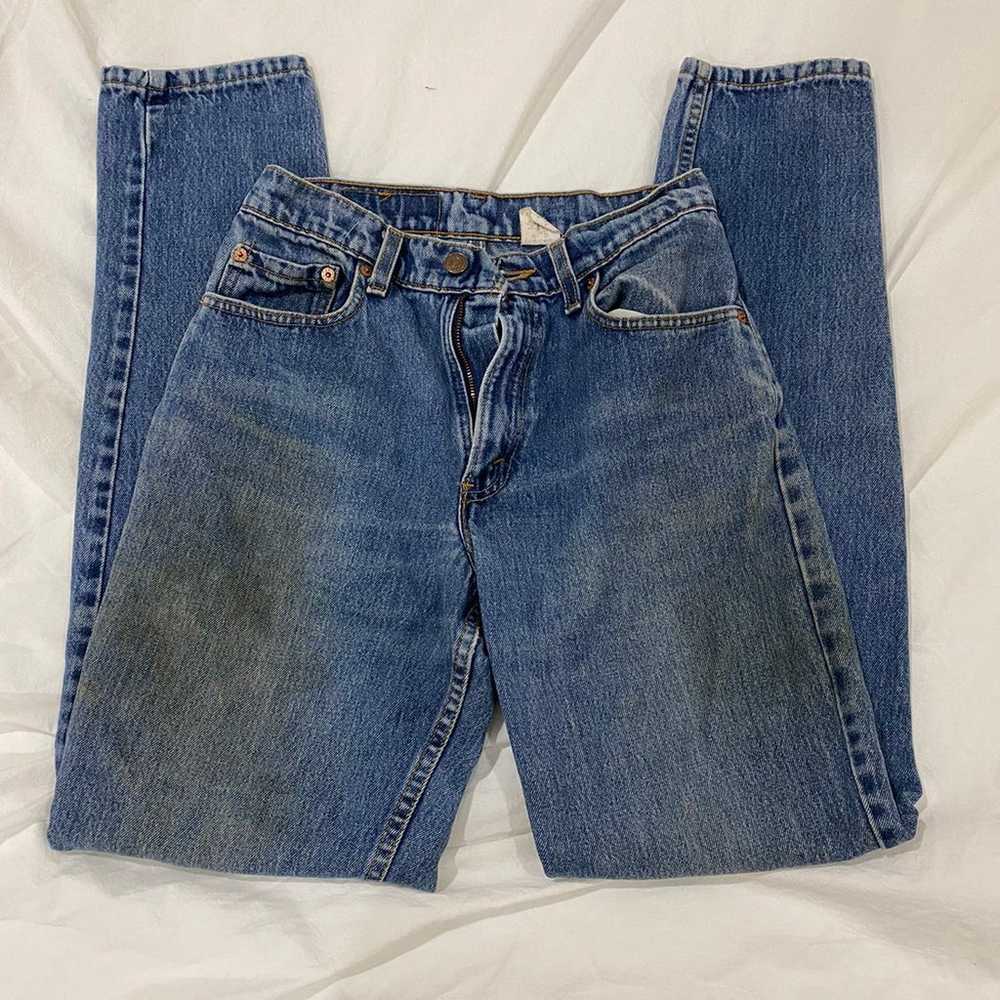 Vintage 550 levi jeans sz 7 - image 2