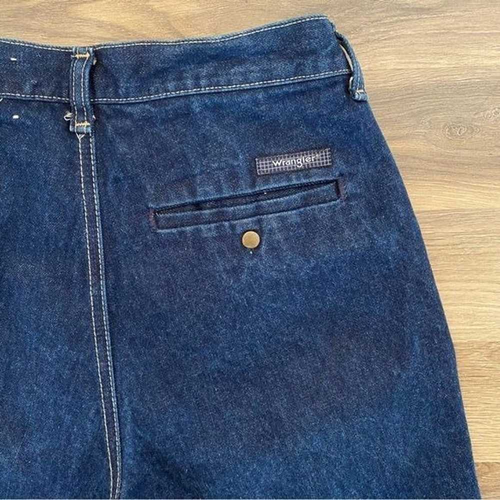 Vintage Wrangler Dark Wash High Rise Jeans - image 4