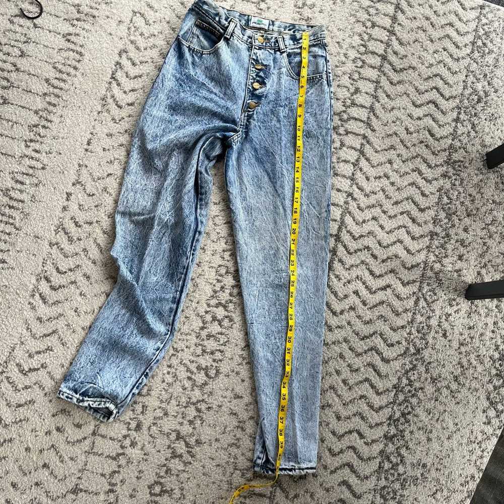 VINTAGE 90’s Palmetto’s High Rise acid wash jeans - image 10
