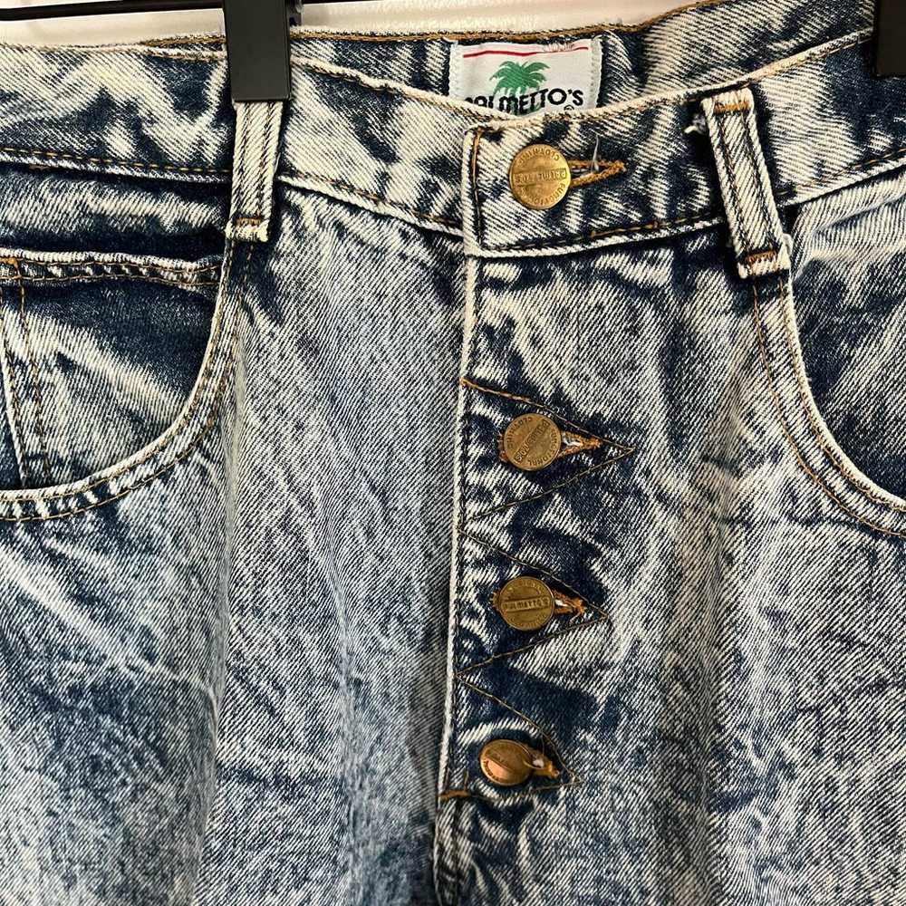 VINTAGE 90’s Palmetto’s High Rise acid wash jeans - image 11