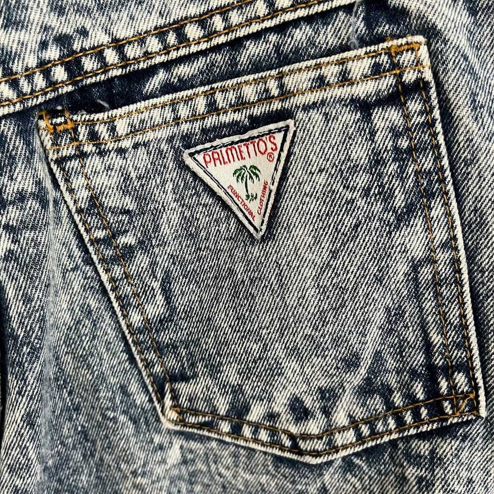 VINTAGE 90’s Palmetto’s High Rise acid wash jeans - image 2
