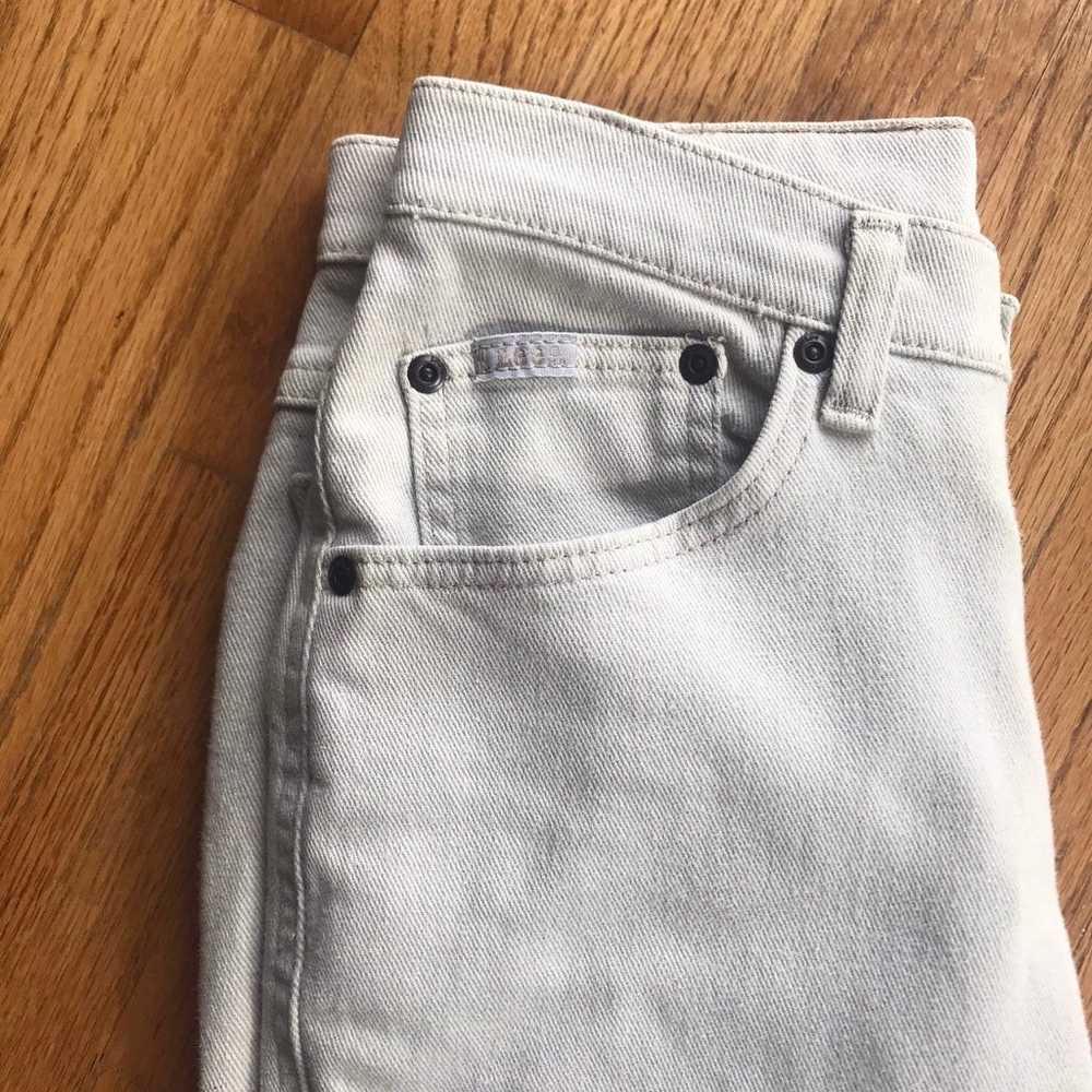 Vintage lee jeans // minimalist high waist straig… - image 7