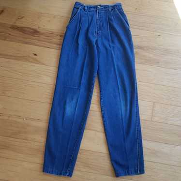 Vintage high rise Bonjour 1980's jeans
