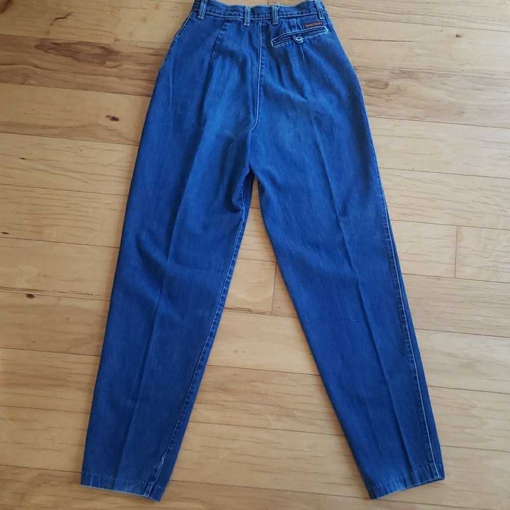 Vintage high rise Bonjour 1980's jeans - image 2