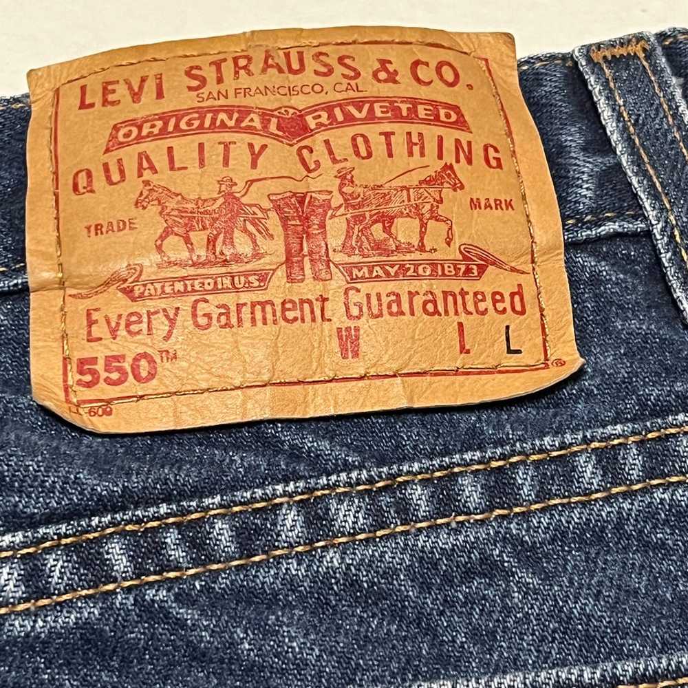 Levi’s 550 VINTAGE relaxed fit tapered leg size 1… - image 8