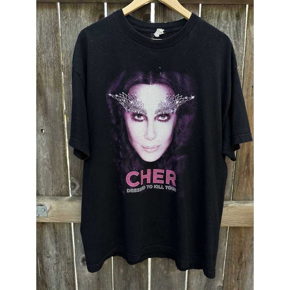 Aaa CHER DRESSED TO KILL TOUR 2014 T Shirt - XL - image 1