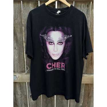 Aaa CHER DRESSED TO KILL TOUR 2014 T Shirt - XL - image 1