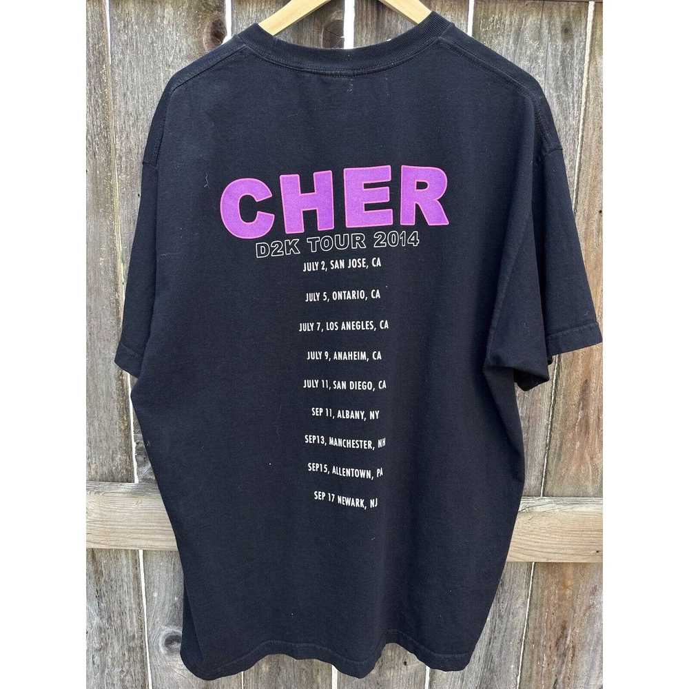 Aaa CHER DRESSED TO KILL TOUR 2014 T Shirt - XL - image 3