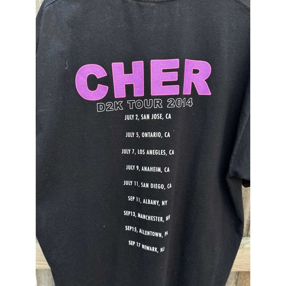 Aaa CHER DRESSED TO KILL TOUR 2014 T Shirt - XL - image 4