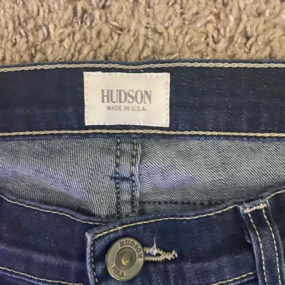 Hudson muse crop skinny 5inch cuffs size 28 women - image 7