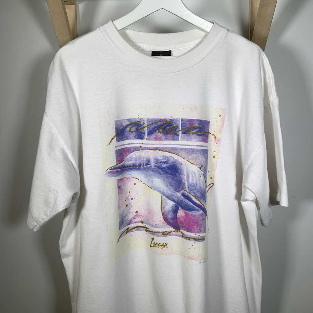 Animal Tee × Made In Usa × Vintage Vintage 90s Do… - image 2