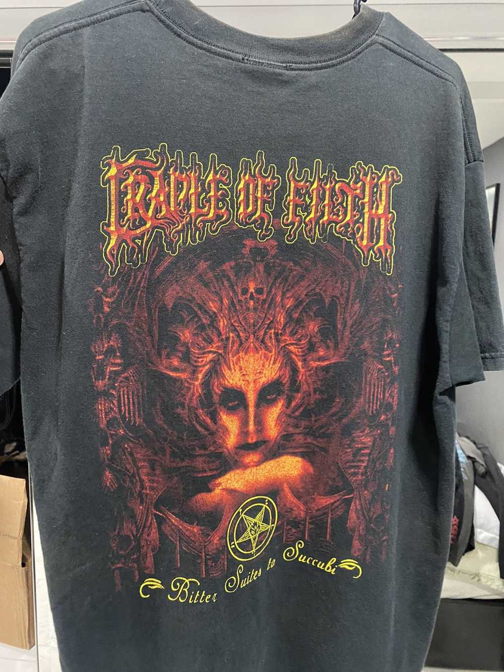 Band Tees × Rare × Vintage Cradle Of Filth 2001 B… - image 2