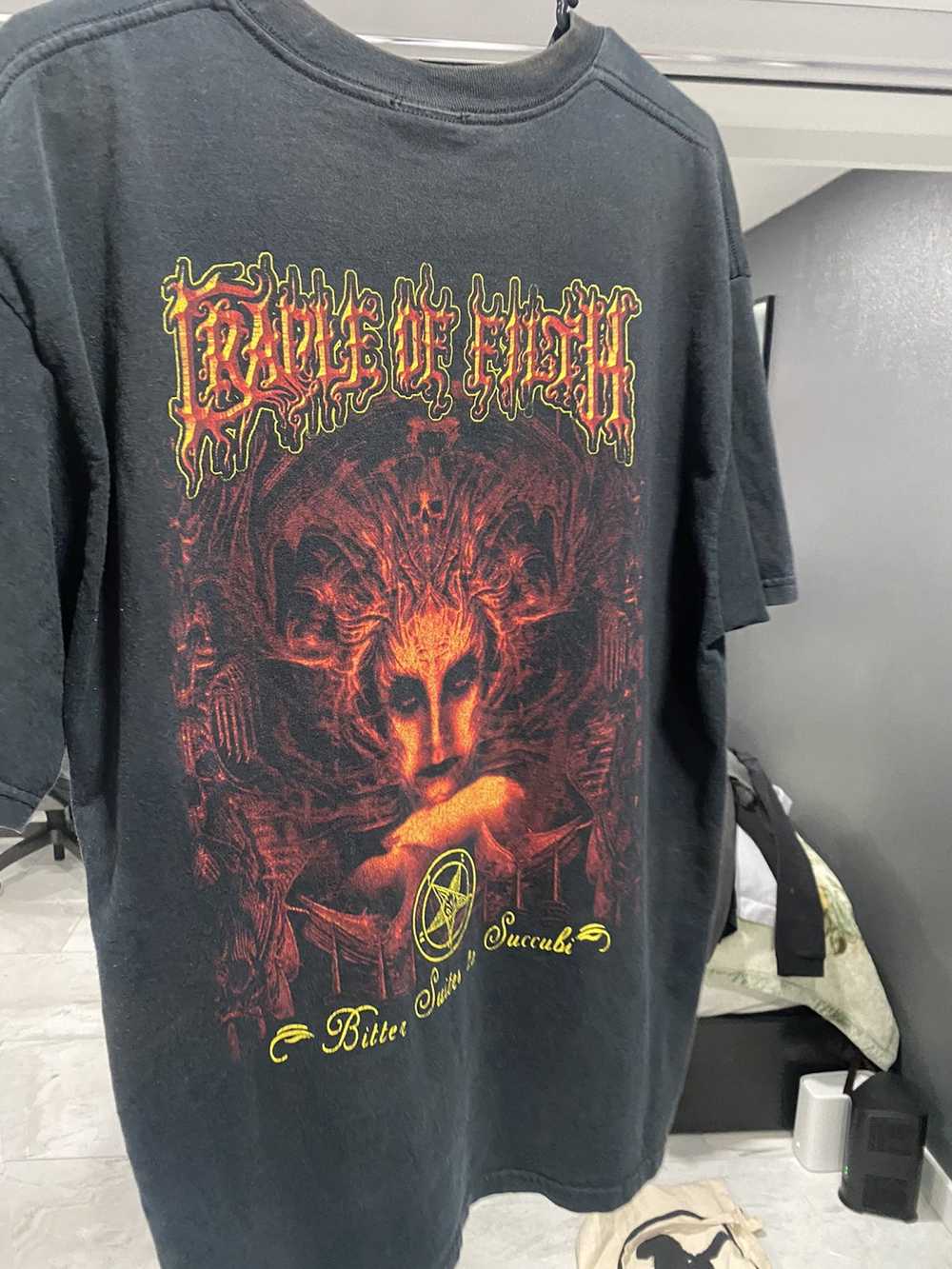 Band Tees × Rare × Vintage Cradle Of Filth 2001 B… - image 5