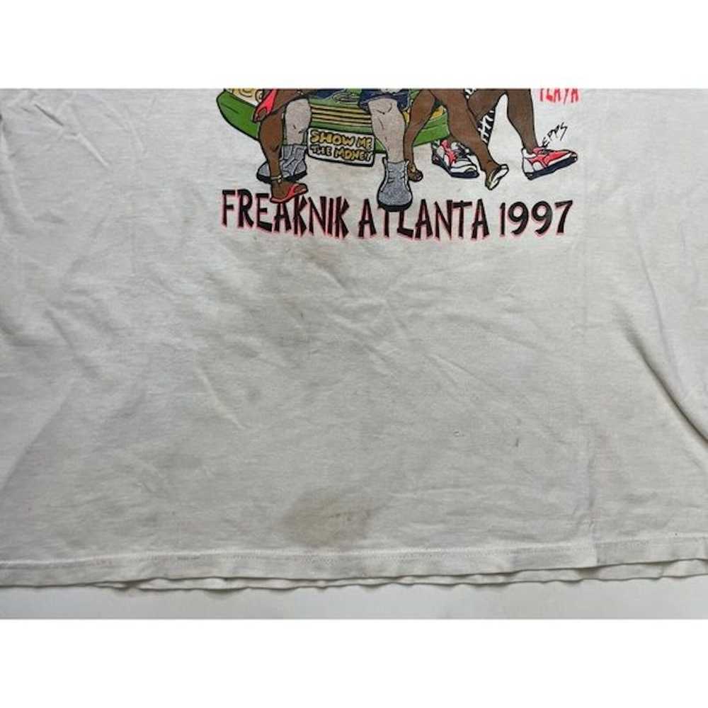 Vintage VTG Freaknik Atlanta 1997 Shirt XL Rap Wh… - image 3