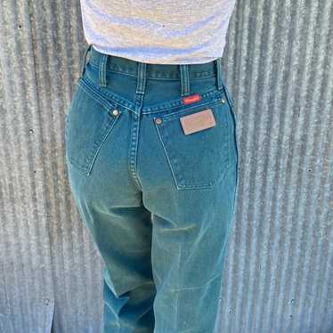 Vintage Womens Deep Blue Wrangler Jeans